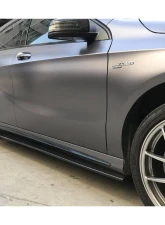 Carbonado CFRP RZS Style Side Skirts Mercedes-Benz A-Class 2016-2018                                     - CF9110RZS-SS - Image 14