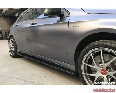 Carbonado CFRP RZS Style Side Skirts Mercedes-Benz A-Class 2016-2018 - CF9110RZS-SS
