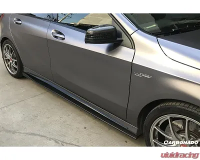 Carbonado CFRP RZS Style Side Skirts Mercedes-Benz A-Class 2016-2018 - CF9110RZS-SS