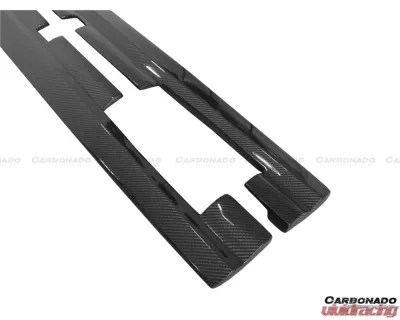Carbonado CFRP RZS Style Side Skirts Mercedes-Benz A-Class 2016-2018 - CF9110RZS-SS