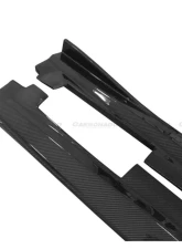 Carbonado CFRP RZS Style Side Skirts Mercedes-Benz A-Class 2016-2018                                     - CF9110RZS-SS - Image 6