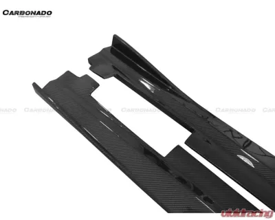 Carbonado CFRP RZS Style Side Skirts Mercedes-Benz A-Class 2016-2018 - CF9110RZS-SS
