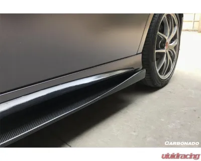 Carbonado CFRP RZS Style Side Skirts Mercedes-Benz A-Class 2016-2018 - CF9110RZS-SS