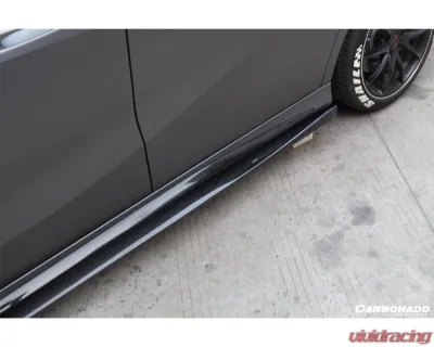 Carbonado CFRP RZS Style Side Skirts Mercedes-Benz A-Class 2016-2018 - CF9110RZS-SS