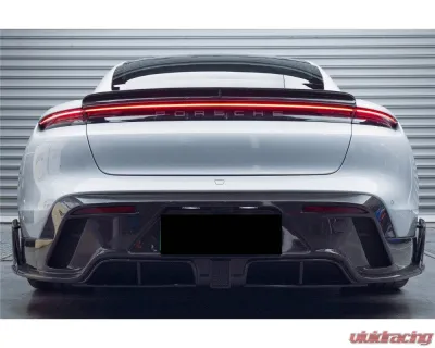 Carbonado CFRP CADO Style Rear Diffuser Porsche Taycan2019-2023 - CF9331CADO-RD