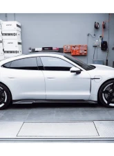 Carbonado CFRP CADO Style Side Skirts Porsche Taycan2019-2023                                     - CF9331CADO-SS - Image 12