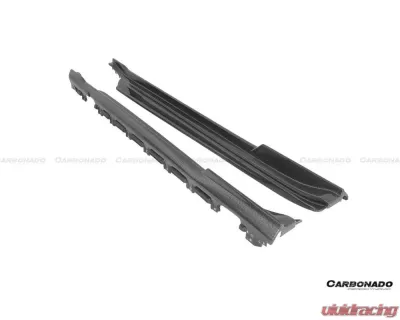 Carbonado CFRP CADO Style Side Skirts Porsche Taycan2019-2023 - CF9331CADO-SS