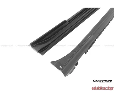Carbonado CFRP CADO Style Side Skirts Porsche Taycan2019-2023 - CF9331CADO-SS