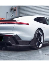Carbonado CFRP CADO Style Side Skirts Porsche Taycan2019-2023                                     - CF9331CADO-SS - Image 7