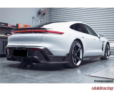 Carbonado CFRP CADO Style Side Skirts Porsche Taycan2019-2023 - CF9331CADO-SS