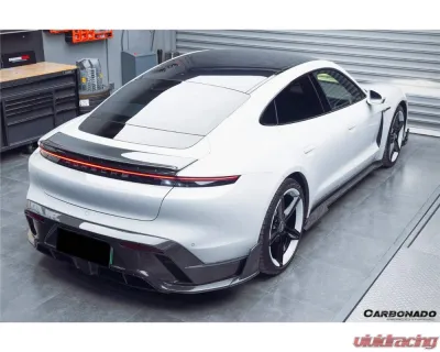 Carbonado CFRP CADO Style Side Skirts Porsche Taycan2019-2023 - CF9331CADO-SS