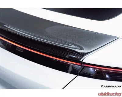 Carbonado Carbonado CFRP CADO Style Trunk Spoiler for Porsche Taycan 2019-2023 - CF9331CADO-TS