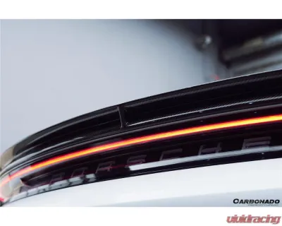 Carbonado Carbonado CFRP CADO Style Trunk Spoiler for Porsche Taycan 2019-2023 - CF9331CADO-TS