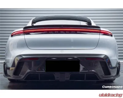 Carbonado Carbonado CFRP CADO Style Trunk Spoiler for Porsche Taycan 2019-2023 - CF9331CADO-TS