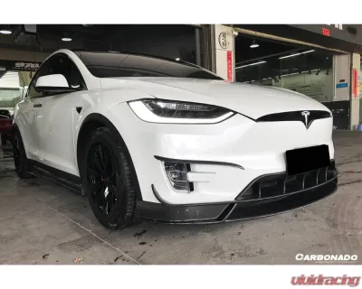 Carbonado FGCF RZS Style Full Kit Tesla Model X 2019-2021 - FGCF9402RZS-2.RD-FLK