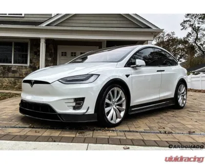 Carbonado FGCF RZS Style Full Kit Tesla Model X 2019-2021 - FGCF9402RZS-2.RD-FLK
