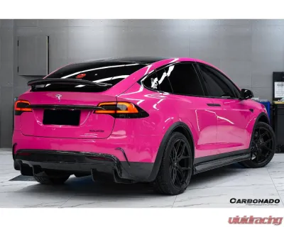 Carbonado FGCF RZS Style Full Kit Tesla Model X 2019-2021 - FGCF9402RZS-2.RD-FLK