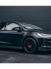 Carbonado FGCF RZS Style Full Kit Tesla Model X 2019-2021                                     - FGCF9402RZS-2.RD-FLK - Image 9