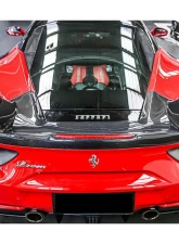 Carbonado CFRP MSY Style Trunk Wing Spoiler for Ferrari 488 GTB 2015-2019, Part No: 9503GTBMSY-W                                     - CF9503GTBMSY-W - Image 14