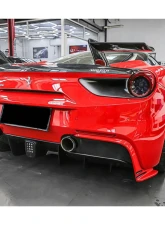 Carbonado CFRP MSY Style Trunk Wing Spoiler for Ferrari 488 GTB 2015-2019, Part No: 9503GTBMSY-W                                     - CF9503GTBMSY-W - Image 16