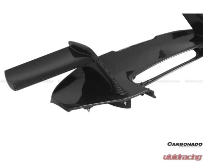 Carbonado CFRP MSY Style Trunk Wing Spoiler for Ferrari 488 GTB 2015-2019, Part No: 9503GTBMSY-W - CF9503GTBMSY-W