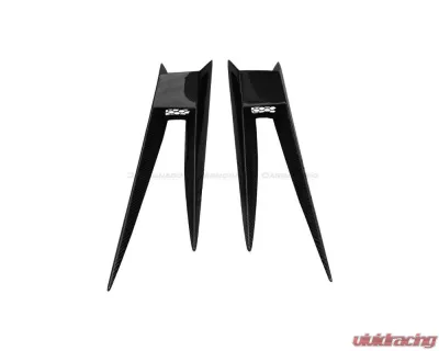 Carbonado CFRP BKSS Style Side Skirts Caps Cover Lamborghini Gallardo 2004-2014 - CF9899VF.SC