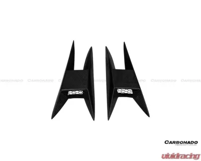 Carbonado CFRP BKSS Style Side Skirts Caps Cover Lamborghini Gallardo 2004-2014 - CF9899VF.SC