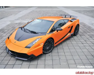 Carbonado CFRP BKSS Style Side Skirts Caps Cover Lamborghini Gallardo 2004-2014 - CF9899VF.SC