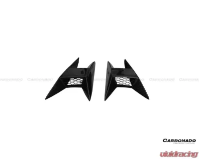 Carbonado CFRP BKSS Style Side Skirts Caps Cover Lamborghini Gallardo 2004-2014 - CF9899VF.SC