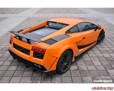 Carbonado CFRP BKSS Style Side Skirts Caps Cover Lamborghini Gallardo 2004-2014 - CF9899VF.SC