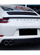 Carbonado CFRP OD Style Quad Rear Lip Porsche 911 991.2 Carrera 2016-2019                                     - CF991.20DII-QURL - Image 7