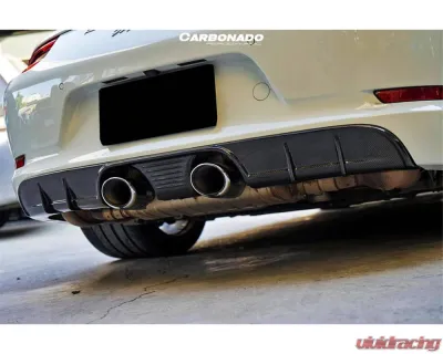 Carbonado CFRP OD Style Mid Rear Lip Porsche 911 991.2 Carrera 2016-2019 - CF991.20DII-RL