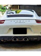 Carbonado CFRP OD Style Mid Rear Lip Porsche 911 991.2 Carrera 2016-2019                                     - CF991.20DII-RL - Image 4
