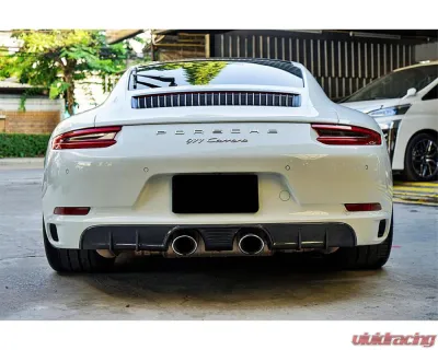 Carbonado CFRP OD Style Mid Rear Lip Porsche 911 991.2 Carrera 2016-2019 - CF991.20DII-RL