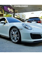 Carbonado CFRP OD Style Side Skirts Porsche 911 991.2 Carrera 2016-2019                                     - CF991.20DII-SS - Image 9