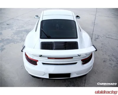 Carbonado CFRP TP Style Trunk Spoiler Wing for Porsche 911 991.2 Turbo S 2016-2019 - CF991.2TS-W