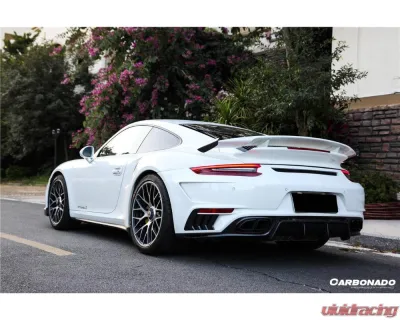 Carbonado CFRP TP Style Trunk Spoiler Wing for Porsche 911 991.2 Turbo S 2016-2019 - CF991.2TS-W