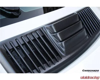 Carbonado CFRP TP Style Trunk Spoiler Wing for Porsche 911 991.2 Turbo S 2016-2019 - CF991.2TS-W