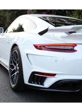 Carbonado CFRP TP Style Trunk Spoiler Wing for Porsche 911 991.2 Turbo S 2016-2019                                     - CF991.2TS-W - Image 6
