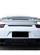 Carbonado CFRP TP Style Trunk Spoiler Wing for Porsche 911 991.2 Turbo S 2016-2019                                     - CF991.2TS-W - Image 8