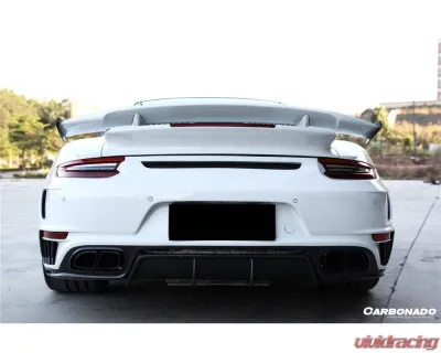 Carbonado CFRP TP Style Trunk Spoiler Wing for Porsche 911 991.2 Turbo S 2016-2019 - CF991.2TS-W
