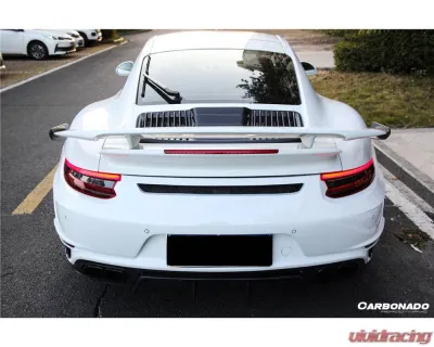 Carbonado CFRP TP Style Trunk Spoiler Wing for Porsche 911 991.2 Turbo S 2016-2019 - CF991.2TS-W