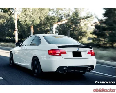 Carbonado CFRP AKM Style Trunk Spoiler BMW M3 2008-2012 - CFCMD-004