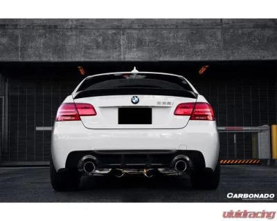 Carbonado CFRP AKM Style Trunk Spoiler BMW M3 2008-2012 - CFCMD-004