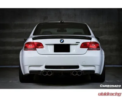 Carbonado CFRP AKM Style Trunk Spoiler BMW M3 2008-2012 - CFCMD-004