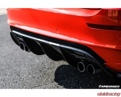 Carbonado CFRP VS Style Rear Diffuser BMW X6M 2009-2014 - CFCMD-014