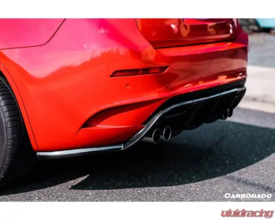 Carbonado CFRP VS Style Rear Diffuser BMW X6M 2009-2014 - CFCMD-014