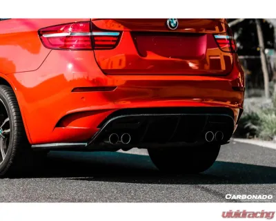 Carbonado CFRP VS Style Rear Diffuser BMW X6M 2009-2014 - CFCMD-014