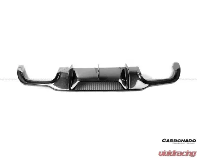 Carbonado FGCF VS Style Rear Lip Mercedes-Benz C-Class 2012-2014 - FGCFCMD-019