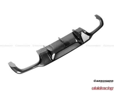 Carbonado FGCF VS Style Rear Lip Mercedes-Benz C-Class 2012-2014 - FGCFCMD-019